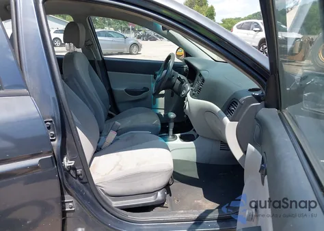 2008 Hyundai Accent Gls from USA, damaged, VIN KMHCN46C58U261857